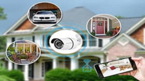 كاميرات المراقبة لتأمين المنزل